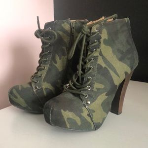 Camo Booties